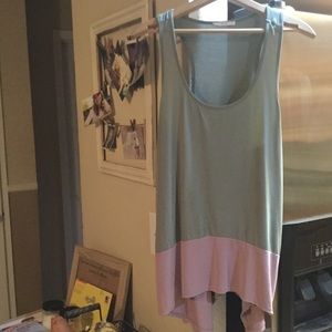 Le Lis Racerback Assymetrical Tank